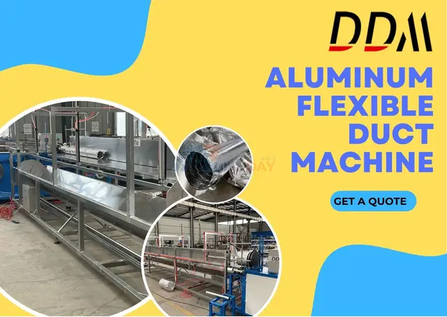 Aluminum Flexible Duct Machine | DDM MACHINERY - 1/1