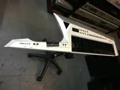 Roland AX-Edge WHITE Keytar with BLACK keys Keyboard