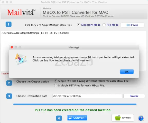 Abra archivos MBOX en Outlook para Windows o Mac - 1