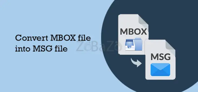 Import MBOX Mailbox File 2 MSG File Format with Attachments - 1