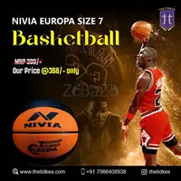 Buy nivia europa size 7 basketball online in india - 1