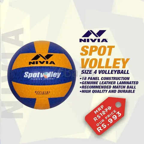 Buy nivia spot volley volleyball online in india - 1/1