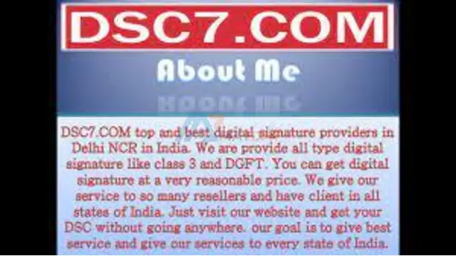 Digital Signature Certificate Agency in Ghaziabad - 1/1