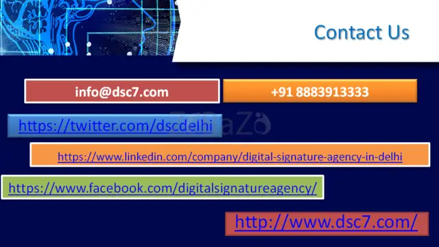Digital Signature Company in Delhi - 1/2