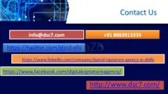 Digital Signature Company in Delhi