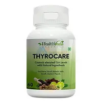 Health Veda Organics Thyrocare Supplement For Thyroid Support (60 Capsules) - 1