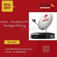 Airtel Dish New Connection – The Best DTH Package Offering