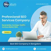 Get Top rankings on Google Best SEO company in Bangalore Skyaltum