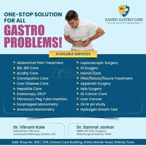 Best Gastroenterologist in Pune | Gastroenterology Hospital in Pune: Kaizen Gastro Care - 1/1