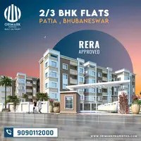 3 BHK Residential Flats in Patia - 1