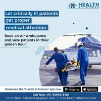 Air Ambulance Services in Hyderabad - 1