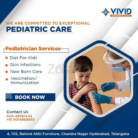 Pediatrician near Chandanagar | Vivid Children's Clinic - 1/1