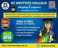 Best Shipping College in Chennai-St.Britto's College - 1