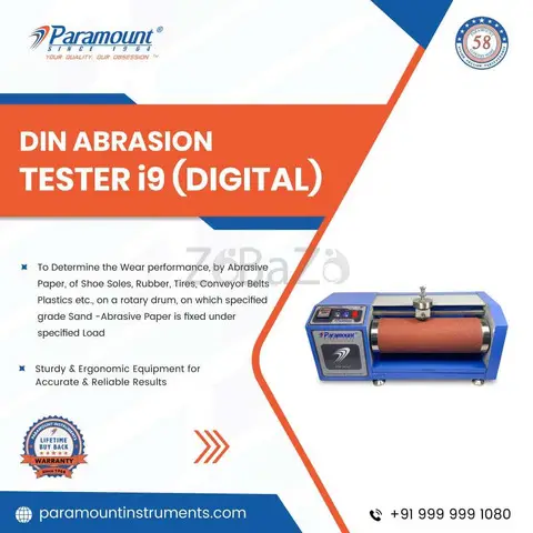 Buy Din Abrasion Tester i9 (Digital) - 1
