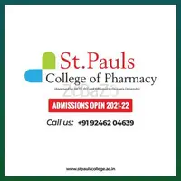 Pharmacy Colleges in Telangana | B Pharmacy Colleges in Hyderabad | St Pauls College