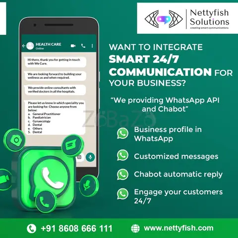 Whatsapp api is easy to integrate and engages your audience - 1