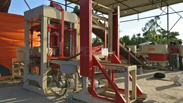 Fly Ash Brick Making Machine in Ahmedabad, India – Brick Machinery - 1