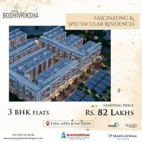 3 bhk luxury flats in appa junction | PMangatram Developers