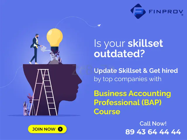 Business Accounting Professional (BAP) Certification - Job Ready within 4 Months - 1/1