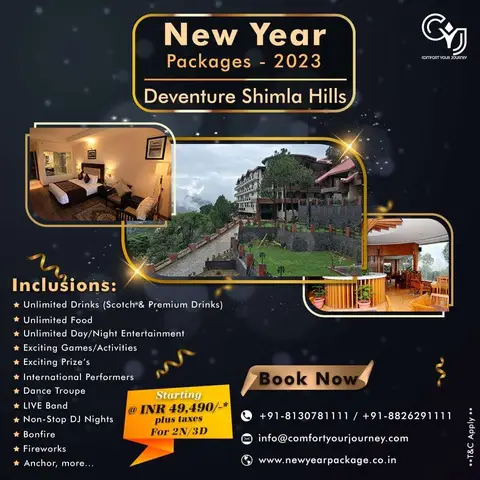 New Year Packages 2023 | Shimla New Year Packages - 1