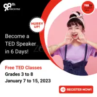 Free Ted Talk Classes For Grades 3 to 8 By 98thPercentile - 1
