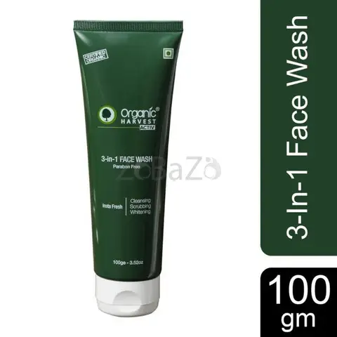 Organic Harvest 3-In-1 Face Wash, 100gm - 2/2