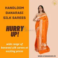 Handloom Banarasi Silk Sarees - 1