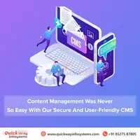 Get Secure & Scalable CMS website development - 1
