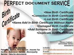Birth Certificate /apply /south Delhi