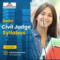 Delhi civil judge syllabus - 1