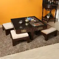 Crafted to Impress: Handcrafted Coffee Table Set - Limited Stock! - 1