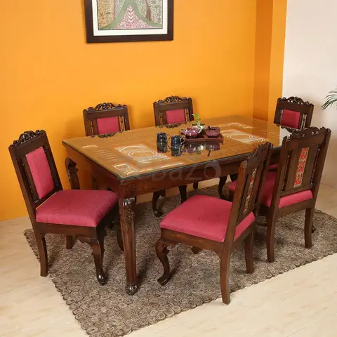 Explore 6-Seater Dining Tables to Upgrade Your Dining Experience! - 1/1