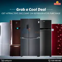 Double Door Refrigerator | Double Door Fridge Online | Frost Free Double Door Refrigerator