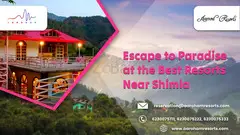 Escape to Paradise at the Best Resorts Near Shimla