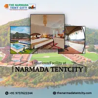 Narmada Tent City Accommodations | Booking for statue of Unity