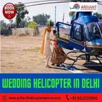 Book A Helicopter For wedding In Delhi - 1