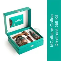 mCaffeine Coffee De-Stress Gift Kit for Women & Men Set of 3 Products