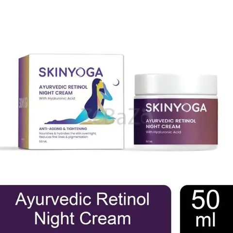 SkinYoga Ayurvedic Retinol Night Cream, 50ml - 2/2