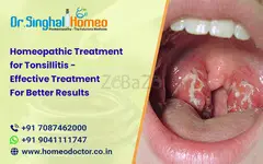 Get Effective Tonsillitis Treatment with Homeopathic Medicines