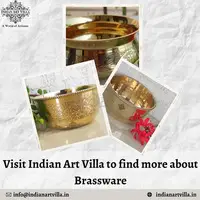 Visit Indian Art Villa to find more about Brassware