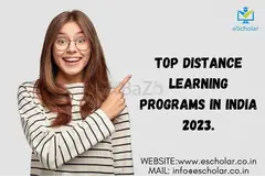Top Distance Learning Programs in India 2023 - 1
