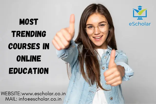 Most trending courses in Online Education - 1
