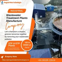 Water treatment plants Manufacturer