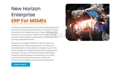 New Horizon Enterprise ERP for MSME