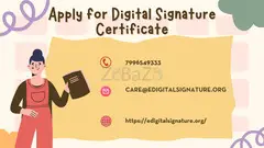 Apply for Digital Signature Certificate