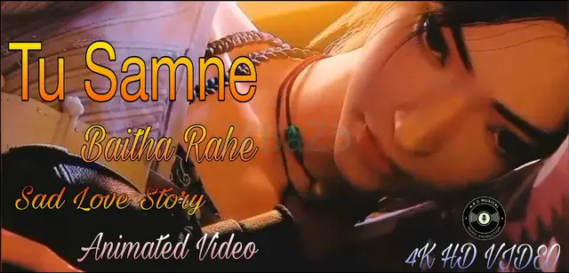 Tu Samne Baitha Rahe | Female Version Status | Animation Video Song | AkgMusical - 1