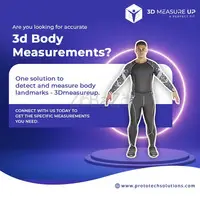 3D body measurement app and website - 1
