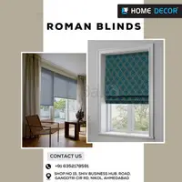 Home Decor with Roman Blinds - 1