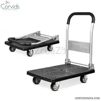 Unload your goods Effortlessly with corvids folding hand trolley