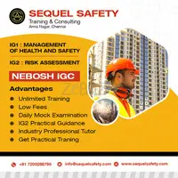Nebosh igc Course in Chennai | Fire safety course in Chennai - Sequel Safety
